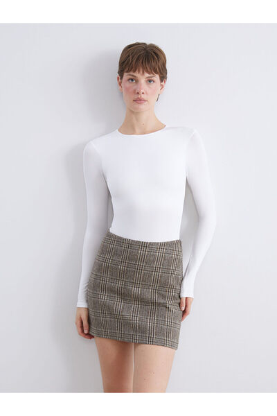 LC Waikiki New Season Crew Neck Women's Bodysuit