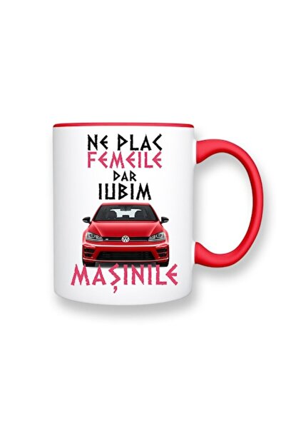 OEM Cana personalizata pentru pasionati auto cu mesaj: Ne plac femeile dar iu...