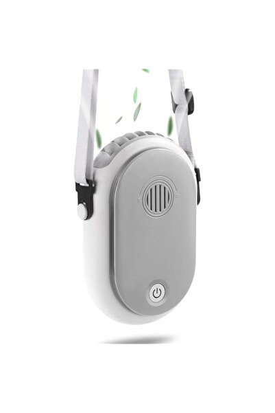 Generic مروحة رقبة محمولة معلقة قابلة للارتداء مروحة شخصية تعمل بالبطارية قاب...