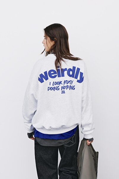 Pull & Bear Weirdly graphic sweatshirt