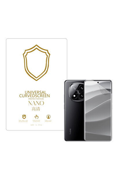 Microcase Xiaomi Redmi Note 15 Pro Plus ile Uyumlu Full Tpu Nano Ön Ekran Kor...
