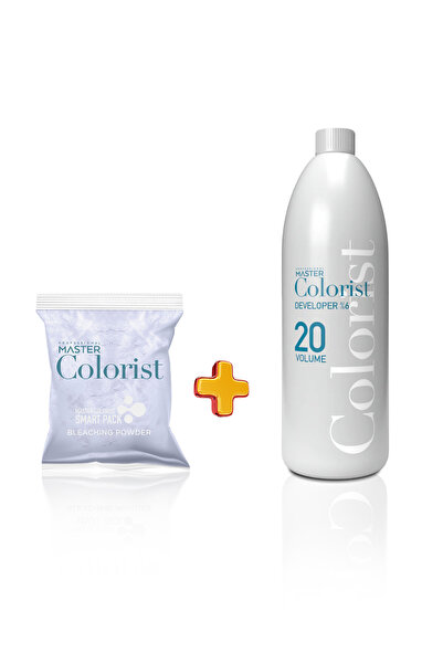 Master colorist 2'li Paket Oryal Mor 500 gr - Oksidan 1000 ml 20V