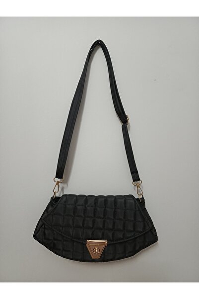 Piovere Borsa حقيبة مبطنة سوداء أنيقة وعملية