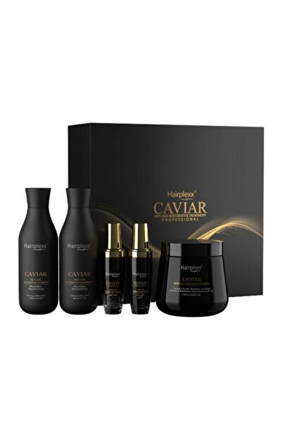 Caviar مجموعة هير بليكس المضادة للشيخوخة والمرممة 5 في 1