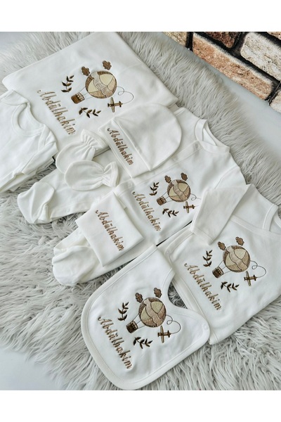 Hospital Exit Set Embroidered Personalized Design with Name