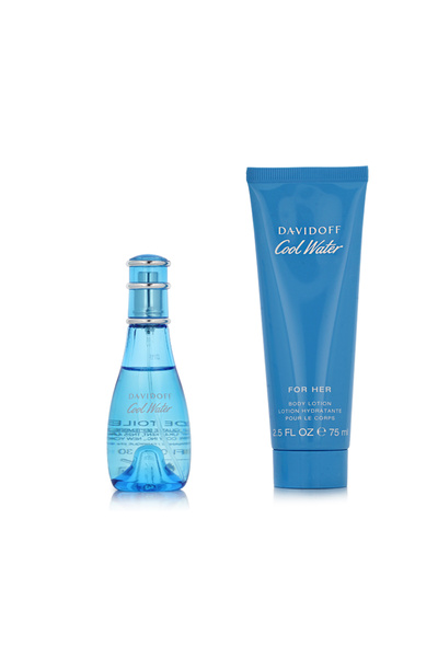 Davidoff Cool Water for Women EDT 30 ml + BL 75 ml (γυναίκα)