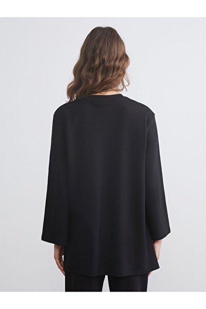 LC Waikiki Vizyon New Season Crew Neck Oversized Women's Tunic