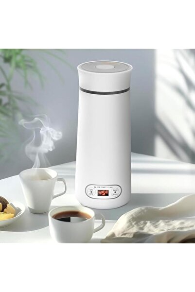 Generic Travel Electric Kettle Portable Small Coffee Tea Heater Kettle, 3 Variable Temperature Presets Mini