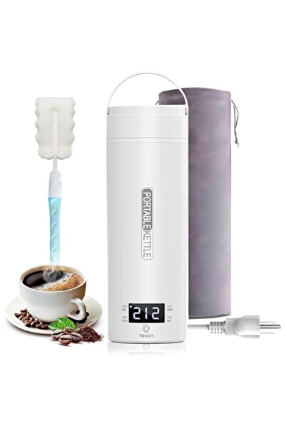 Generic HELEE 500ML Travel Electric Kettle Portable Small Mini Tea Coffee Kettle Water Boiler, Water Heater