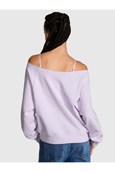 PİNK Ivy Omzu Açık Sweatshirt