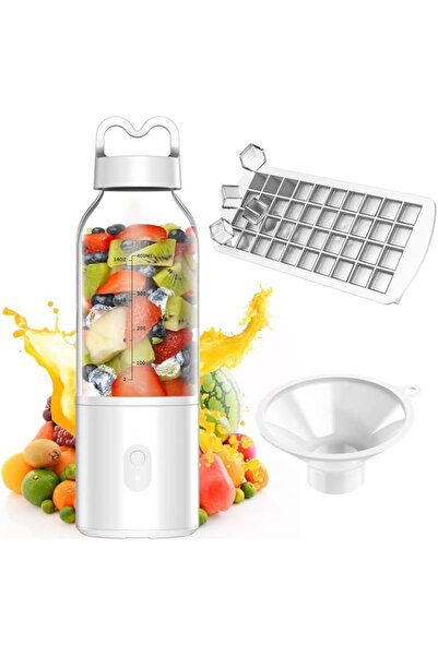 Generic Azonee Portable Blender, Blender for Shakes and Smoothies, USB Rechargeable 500 ml Mini Blender for