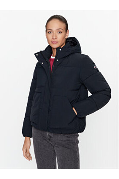 Champion Γυναικείο Μπουφάν με Πούπουλα 116921 Μαύρο