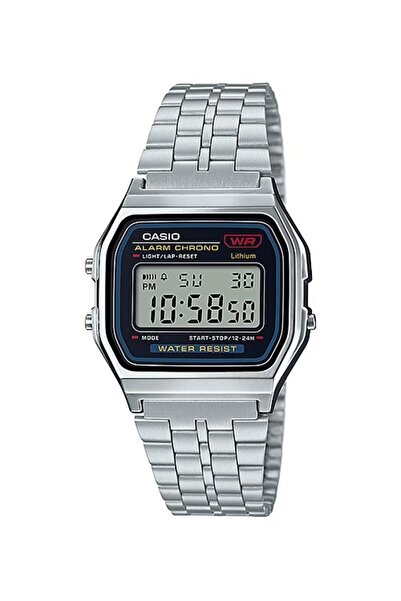 Casio A159WA-N1DF Quartz Çelik Gri 33 mm Erkek Kol Saati