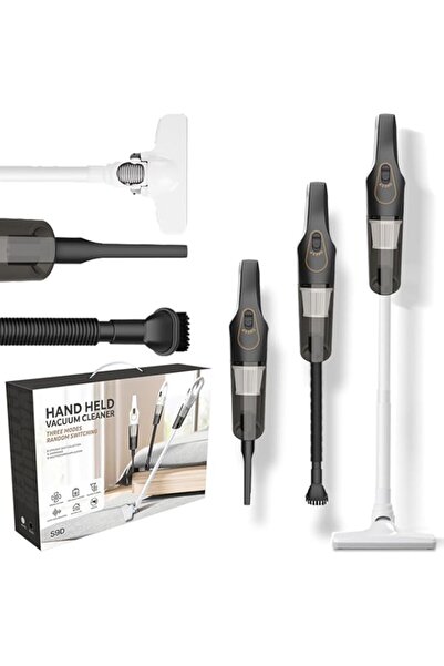 Generic مكنسة كهربائية محمولة، لاسلكية، 3 في 1 شفط ومسح متكامل متعدد الوظائف،...