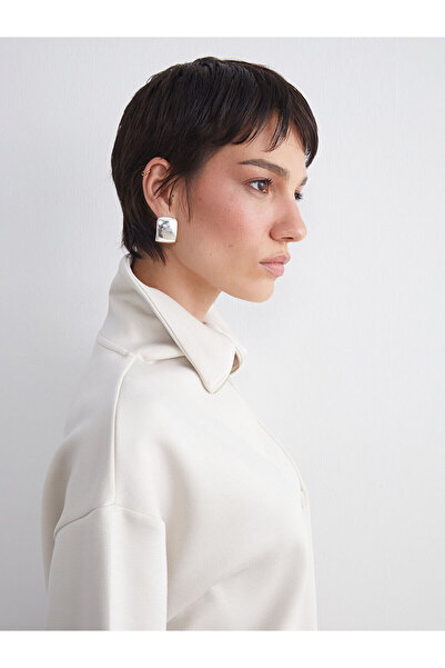 LC Waikiki Vizyon New Season Stand Collar Women's Sweatshirt