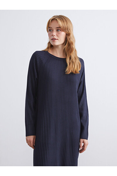 LC Waikiki Crew Neck Knitwear Dress