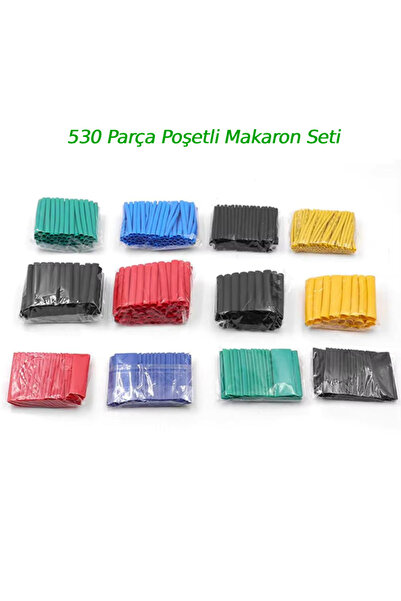 Genel Markalar 530 Parça Renkli Poşetli Makaron Seti