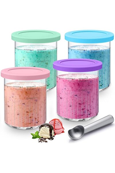 Generic بديل نالاكال لمكاييل وأغطية نينجا كريمي - 4 عبوات NC501، متوافق مع نينجا NC501 NC50