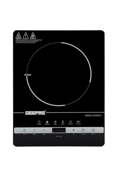 Generic Geepas 4 Digit LED Display Digital Infrared Cooker, GIC33013 | 8 Temperature Settings | 3hrs Program