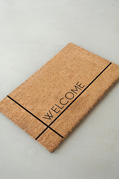 Heza Home Coco Monno 40x60 Cm Kıl Paspas, Iç Ve Dış Kapı Paspası