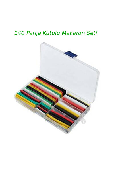 DevreBahcesi 140 Parça Renkli Kutulu Makaron Seti