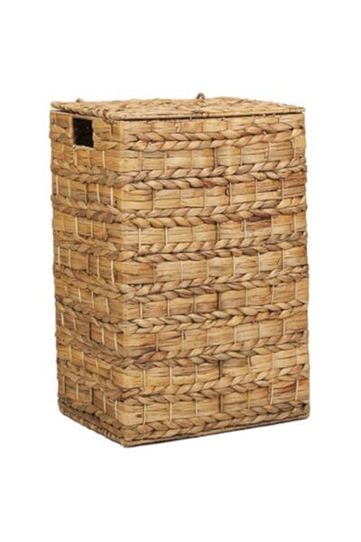 Generic Homesmiths Small Water Hyacinth Hamper Without Lining L36 x W26 x H56 cm