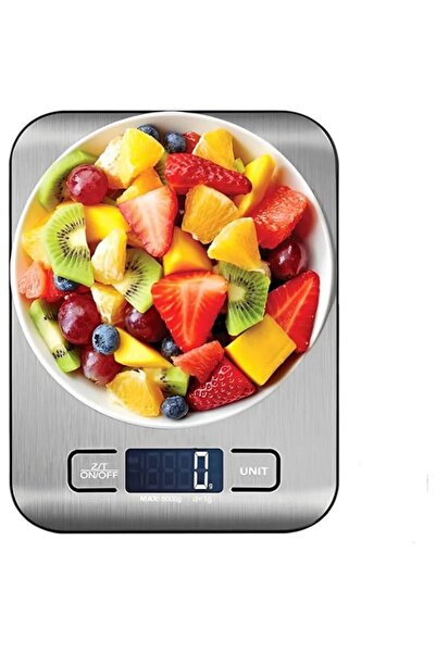 Generic ميزان طعام رقمي للمطبخ، وزن جرام وأونصة للخبز والطهي، 1 جرام/0.1 أونصة، دقة G