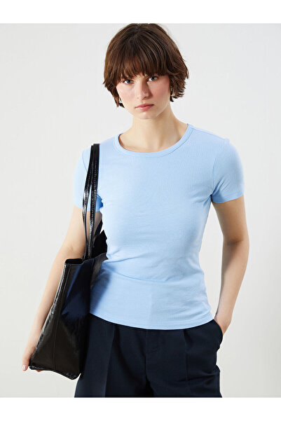 LC Waikiki Γυναικείο μπλουζάκι Özmarka New Season με λαιμόκοψη ποδηλάτου