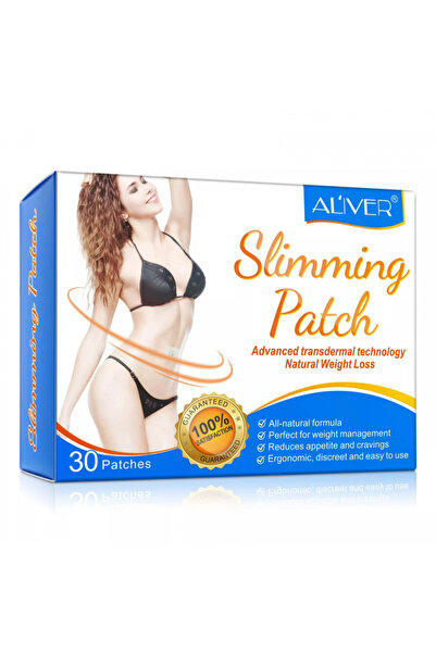 ALİVER Set 30 de plasturi transdermici cu ingrediente și L-carnitină