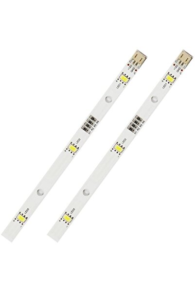 Generic 2Pcs LED Fridge Strip Light for RONGSHENG/HISENSE,Refrigerator LED Fridge Light Bar E349766 MDDZ-162