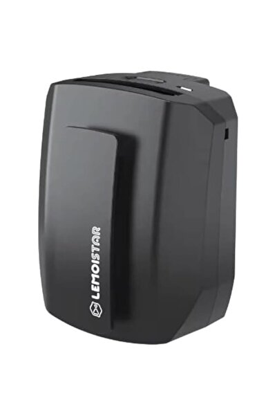 Generic Portable Mini Waist Clip Fan, 5000mAh Rechargeable Battery-Powered Wearable Fan with Necklace, Up to