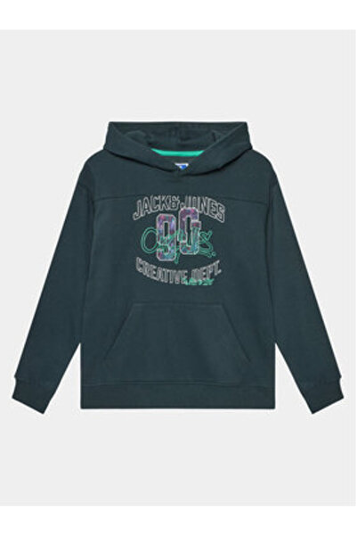 Jack & Jones Φούτερ Jack Jones Junior Boy 12243086 Πράσινο