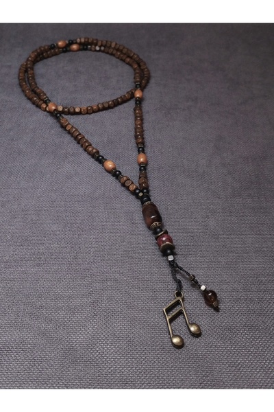 Takı By Erk NOTA OBJELİ - EL YAPIMI - ÖZEL TASARIM - AHŞAP - BOHEM KOLYE