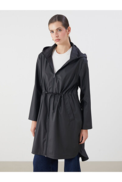 LC Waikiki Γυναικείο αδιάβροχο LCWAIKIKI Classic με κουκούλα