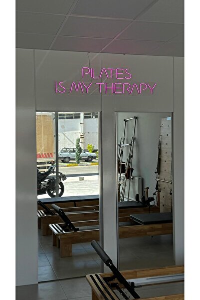 neondünyam Pılates Is My Therapy Led Neon Dekoratif Tabela