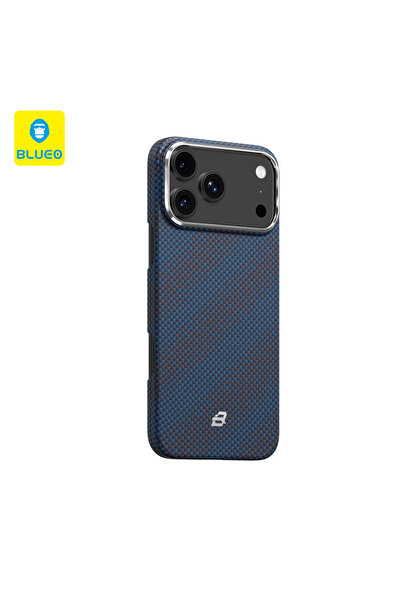 BLUEO iPhone 17 Pro Uyumlu MagSafe Özellikli Suya Çizilmeye Dayanıklı Glided ...