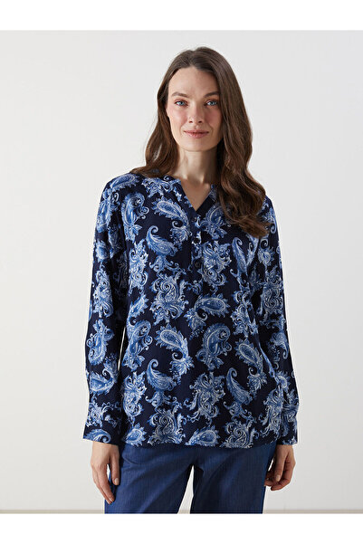 LC Waikiki Μπλούζα με μοτίβο με λαιμόκοψη LCW Grace