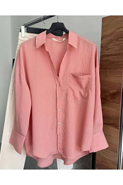 BETULAKSUBUTİK قميص NV سالمون