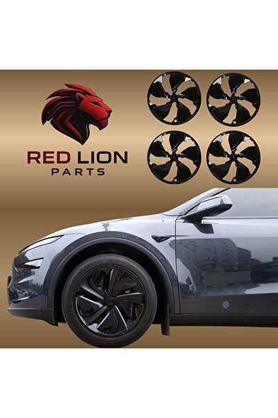 Red Lion parts TESLA MODEL Y JUNİPER 19''Crossby Jant Kapağı V2 (Parlak) Uyumlu