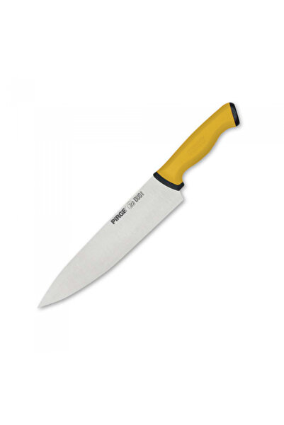 PİRGE Professional chef's knife, stainless steel DUO 23cm, yellow handle