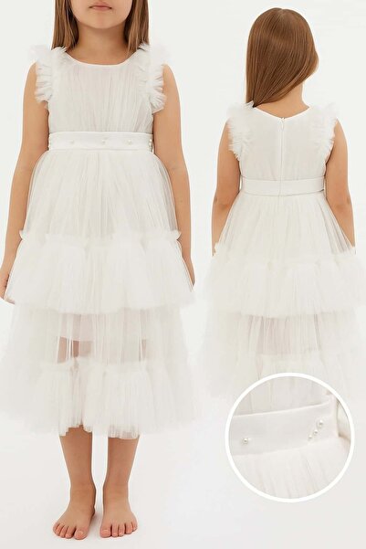 SCZ Prenses Düşü Beyaz Elbise