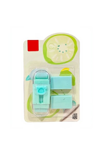 Flippy Radiera, Flippy, model ursuleț, cu 2 rezerve, reglare prin tragere și apăsare, cauciuc, albastră