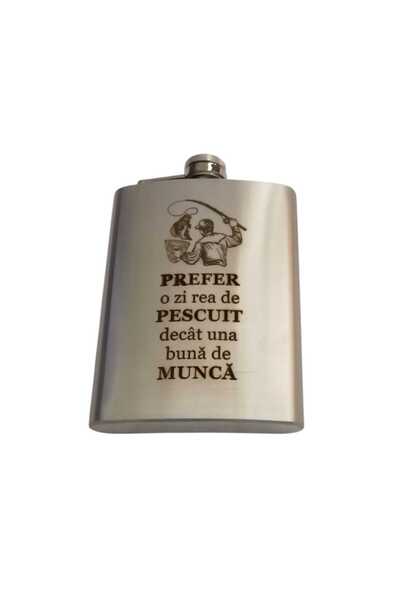 magazinu de gravura Sticla inox personalizata - Cadou pescar