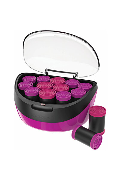 Remington Bigudiuri electrice H5670, 12 bigudiuri, 2 dimensiuni, finisaj catifelat, ionizare, violet