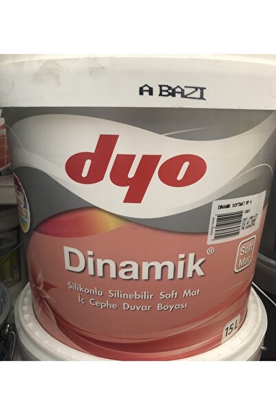 Dyo Dinamik soft mat silikonlu iç boya andezit 20 15 litre