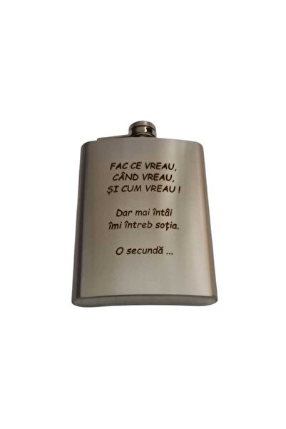 magazinu de gravura Personalized stainless steel bottle with funny text - I d...