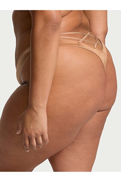 Victoria's Secret Arkası Askılı Derin Bacak Kesim Tanga