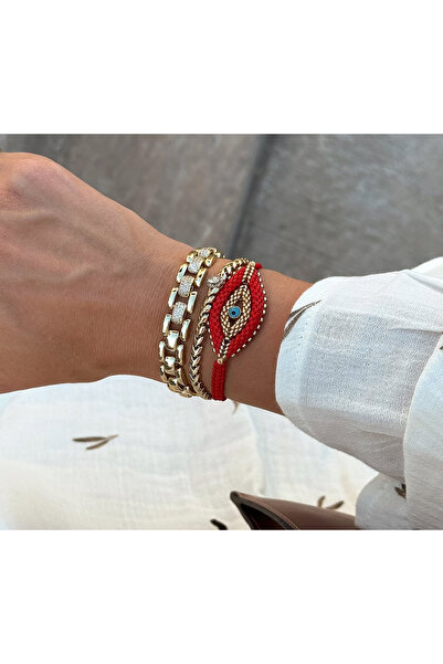 PAYE JEWELRY Kırmızı Göz Miyuki Bileklik