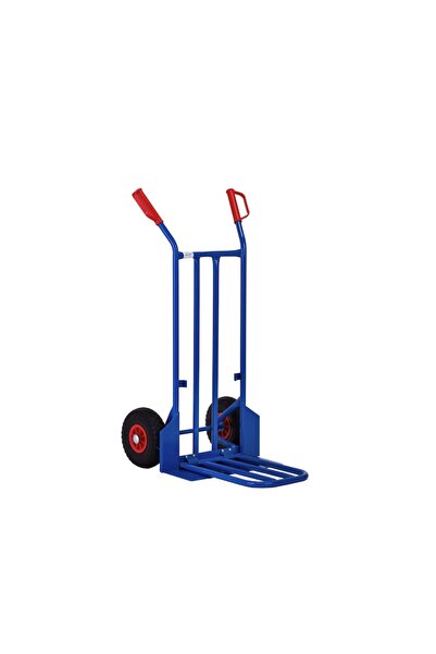 Handlekraft Cărucior pliabil 200 kg, profesional cu 2 platforme, diametru 25 ...