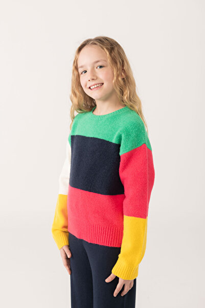 Boboli Girl's Striped Sweater